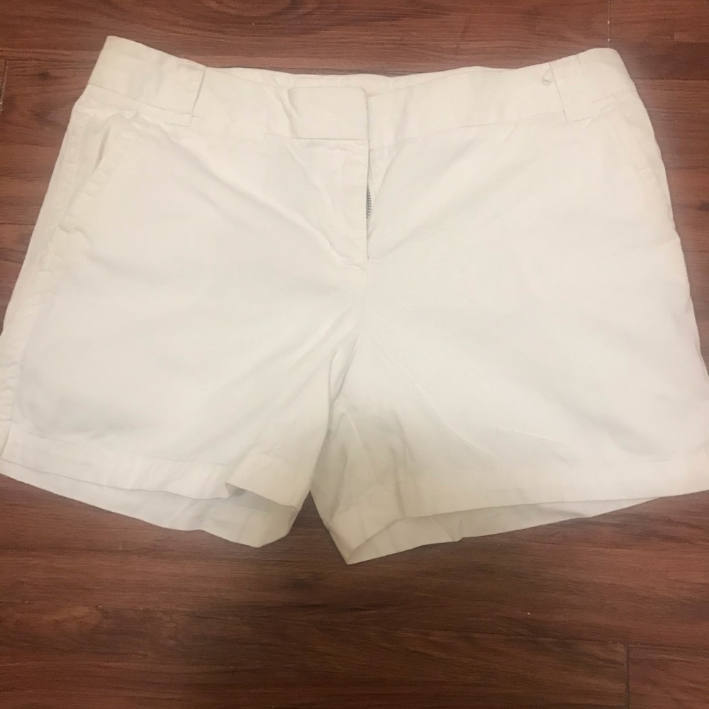 J Crew White Shorts